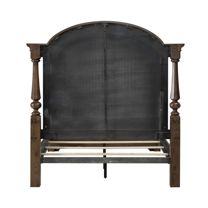 Arden Road Queen Poster Bed - Furniture 4 Less (Jacksonville, NC)