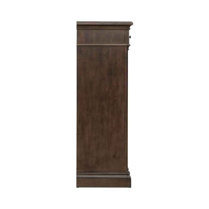 Arden Road 6 Drawer Chest in Satin Cherry - Furniture 4 Less (Jacksonville, NC)