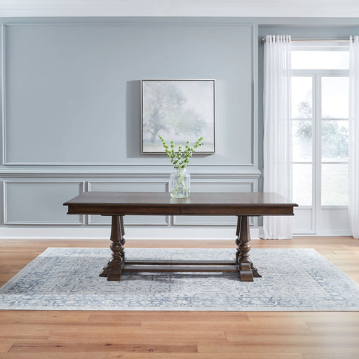 Arden Road Trestle Table Set - Furniture 4 Less (Jacksonville, NC)