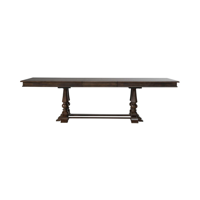 Arden Road Trestle Table Set - Furniture 4 Less (Jacksonville, NC)