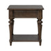 Arden Road Drawer End Table in Satin Cherry - Furniture 4 Less (Jacksonville, NC)