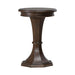 Arden Road Round Chairside Table in Satin Cherry - Furniture 4 Less (Jacksonville, NC)