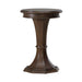 Arden Road Round Chairside Table in Satin Cherry - Furniture 4 Less (Jacksonville, NC)