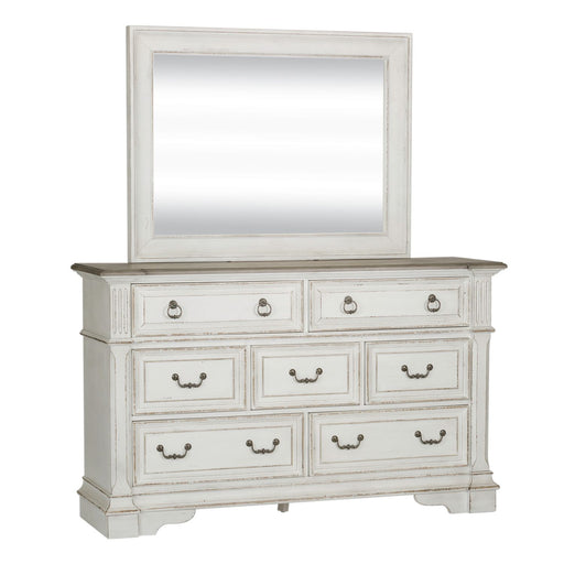 Abbey Park Dresser & Mirror - Furniture 4 Less (Jacksonville, NC)