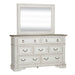 Abbey Park King Panel Bed, Dresser & Mirror, Chest, Night Stand - Furniture 4 Less (Jacksonville, NC)