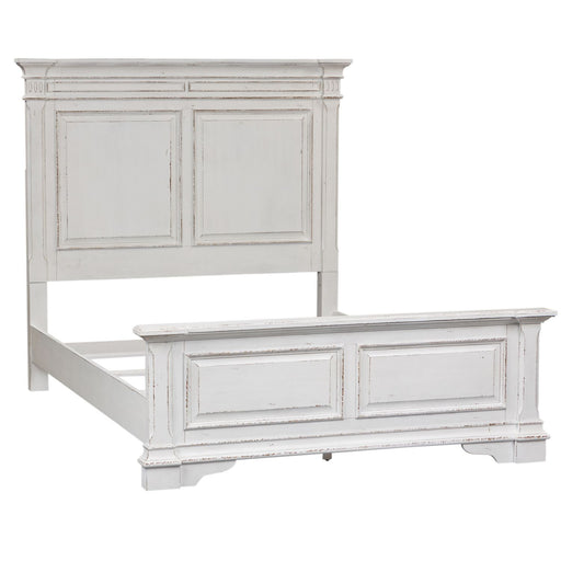 Abbey Park King Panel Bed, Dresser & Mirror, Night Stand - Furniture 4 Less (Jacksonville, NC)