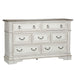 Abbey Park Drawer Dresser in Antique White - Furniture 4 Less (Jacksonville, NC)