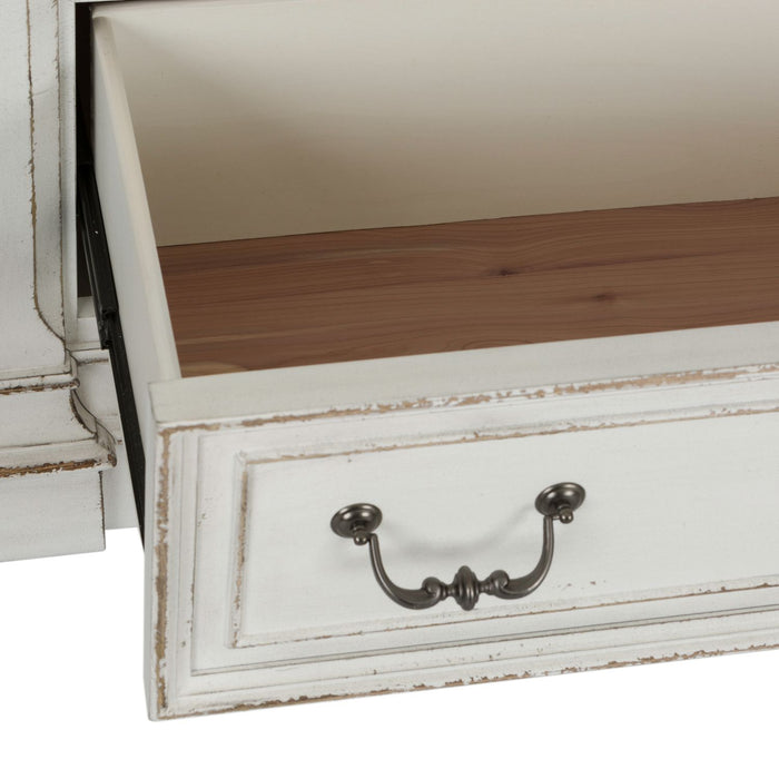Abbey Park Drawer Dresser in Antique White - Furniture 4 Less (Jacksonville, NC)