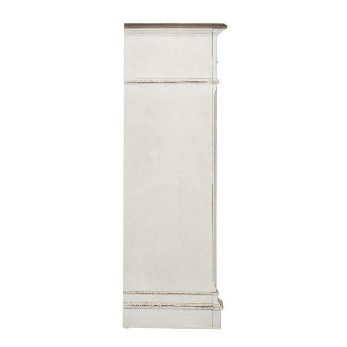 Abbey Park Drawer Chest in Antique White - Furniture 4 Less (Jacksonville, NC)