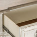 Abbey Park Drawer Chest in Antique White - Furniture 4 Less (Jacksonville, NC)