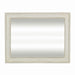 Abbey Park Mirror in Antique White - Furniture 4 Less (Jacksonville, NC)
