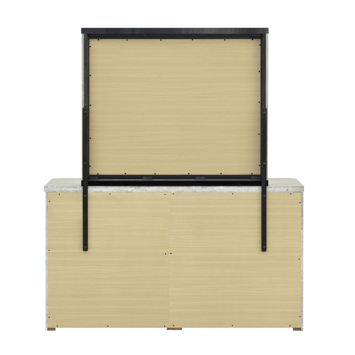 Modern Play Dresser & Mirror - Furniture 4 Less (Jacksonville, NC)