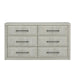 Modern Play 6 Drawer Dresser - Furniture 4 Less (Jacksonville, NC)
