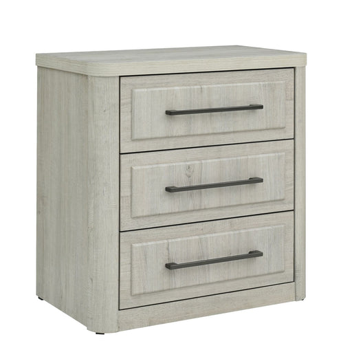 Modern Play Nightstand w/ Charging Station - Furniture 4 Less (Jacksonville, NC)