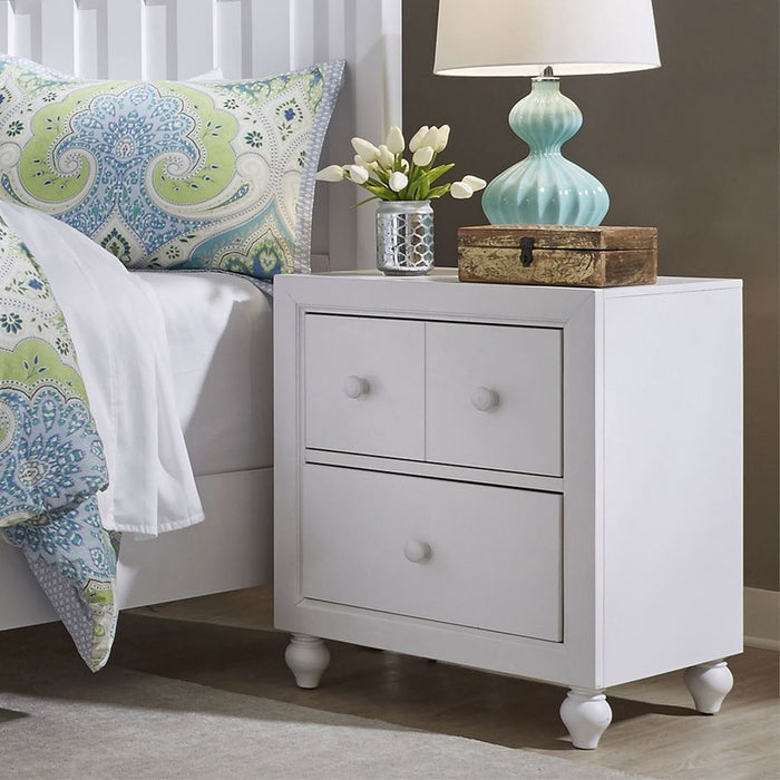Liberty Furniture Cottage View Nightstand in White - Furniture 4 Less (Jacksonville, NC)