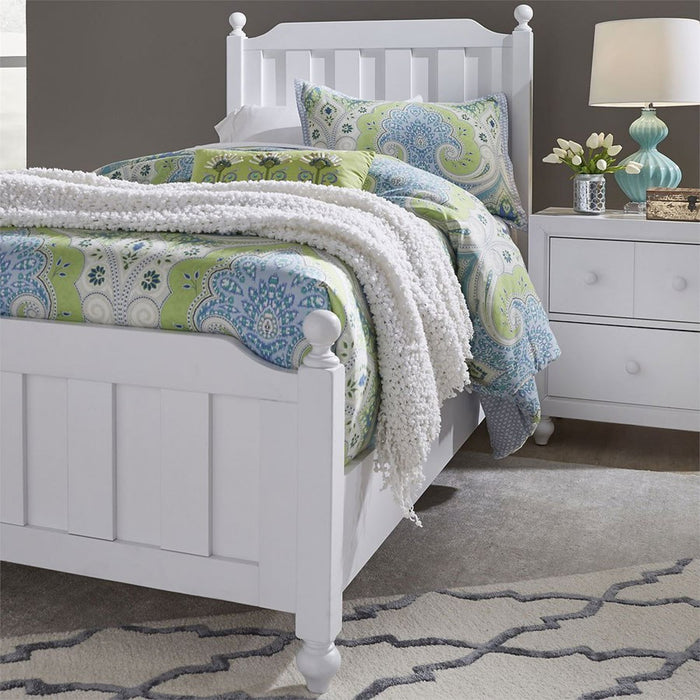 Liberty Furniture Cottage View Full Panel Bed in White - Furniture 4 Less (Jacksonville, NC)