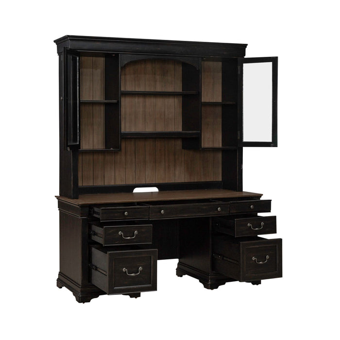 Meritage Credenza & Hutch - Furniture 4 Less (Jacksonville, NC)