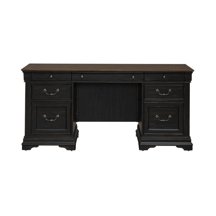 Meritage Jr Executive Credenza - Furniture 4 Less (Jacksonville, NC)