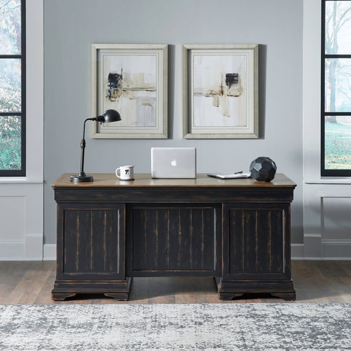 Meritage Jr Executive Desk - Furniture 4 Less (Jacksonville, NC)