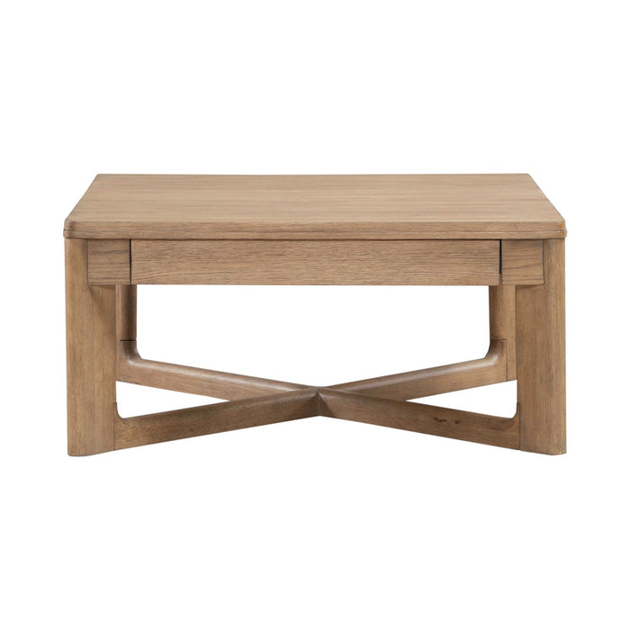 Ballentine Square Cocktail Table - Furniture 4 Less (Jacksonville, NC)