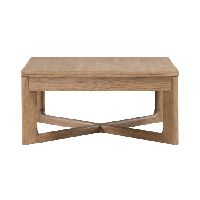 Ballentine Square Cocktail Table - Furniture 4 Less (Jacksonville, NC)