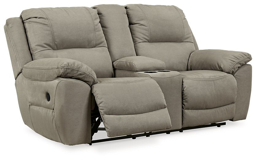 Next-Gen Gaucho Reclining Loveseat with Console - Furniture 4 Less (Jacksonville, NC)