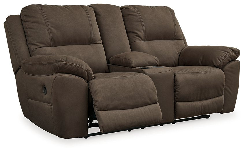 Next-Gen Gaucho Reclining Loveseat with Console - Furniture 4 Less (Jacksonville, NC)