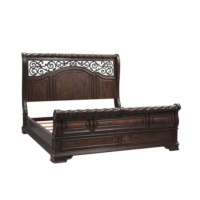 Arbor Place King Sleigh Bed - Furniture 4 Less (Jacksonville, NC)