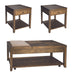Mitchell 3 Piece Set (1-Cocktail 2-End Tables) - Furniture 4 Less (Jacksonville, NC)