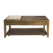 Mitchell Cocktail Table in Brown - Furniture 4 Less (Jacksonville, NC)