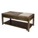 Mitchell Cocktail Table in Brown - Furniture 4 Less (Jacksonville, NC)