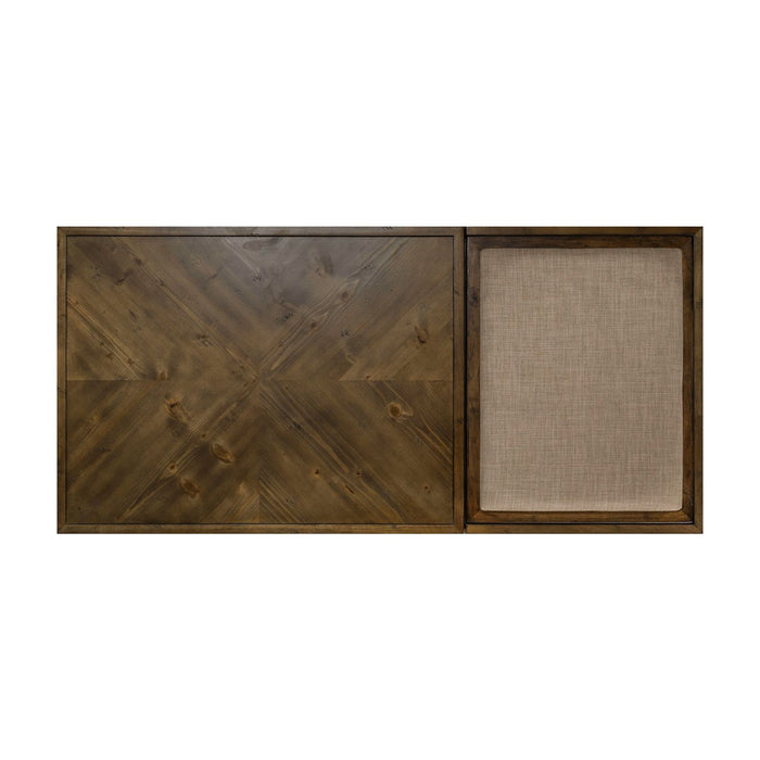 Mitchell Cocktail Table in Brown - Furniture 4 Less (Jacksonville, NC)
