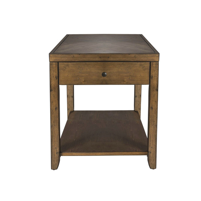 Mitchell End Table in Brown - Furniture 4 Less (Jacksonville, NC)