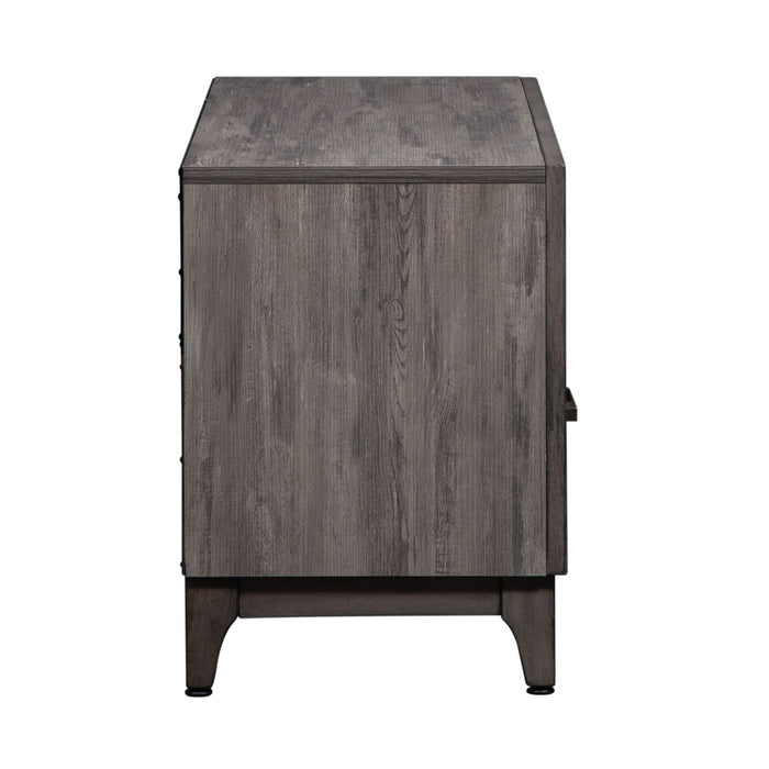 Mercury 47 Inch TV Console in Driftwood Gray - Furniture 4 Less (Jacksonville, NC)