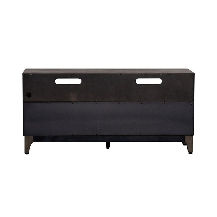 Mercury 47 Inch TV Console in Driftwood Gray - Furniture 4 Less (Jacksonville, NC)