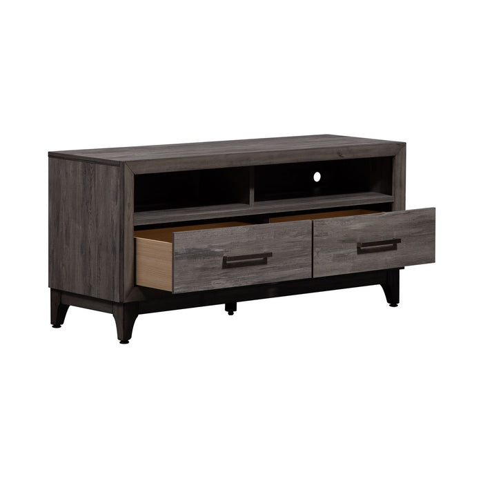 Mercury 47 Inch TV Console in Driftwood Gray - Furniture 4 Less (Jacksonville, NC)