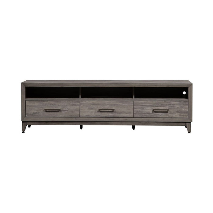 Liberty Furniture Mercury 62 Inch TV Console in Driftwood Gray image