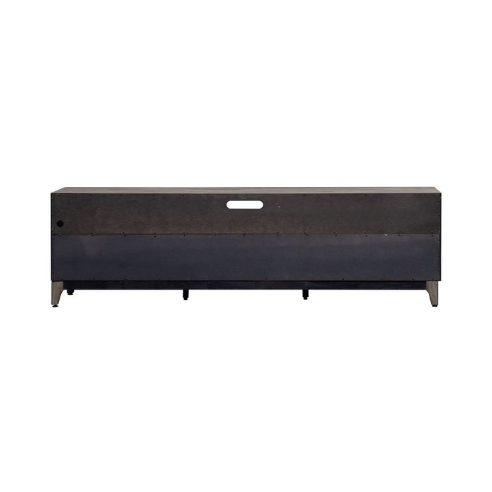 Liberty Furniture Mercury 62 Inch TV Console in Driftwood Gray - Furniture 4 Less (Jacksonville, NC)