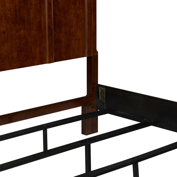 Rustic Traditions King California Panel Bed - Furniture 4 Less (Jacksonville, NC)