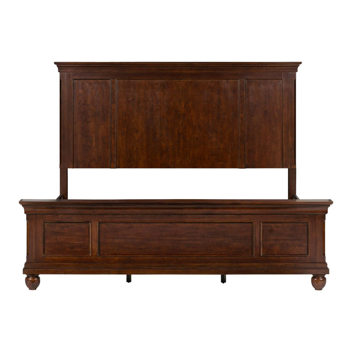 Rustic Traditions King Panel Bed - Furniture 4 Less (Jacksonville, NC)