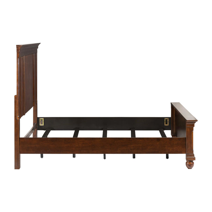 Rustic Traditions King Panel Bed - Furniture 4 Less (Jacksonville, NC)