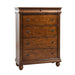 Rustic Traditions 5 Drawer Chest in Rustic Cherry - Furniture 4 Less (Jacksonville, NC)