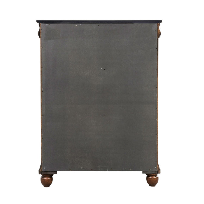 Rustic Traditions 5 Drawer Chest in Rustic Cherry - Furniture 4 Less (Jacksonville, NC)