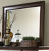 Liberty Furniture Rustic Traditions Landscape Mirror in Rustic Cherry - Furniture 4 Less (Jacksonville, NC)