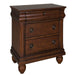 Rustic Traditions 3 Drawer Nightstand in Rustic Cherry - Furniture 4 Less (Jacksonville, NC)
