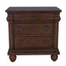 Rustic Traditions 3 Drawer Nightstand in Rustic Cherry - Furniture 4 Less (Jacksonville, NC)