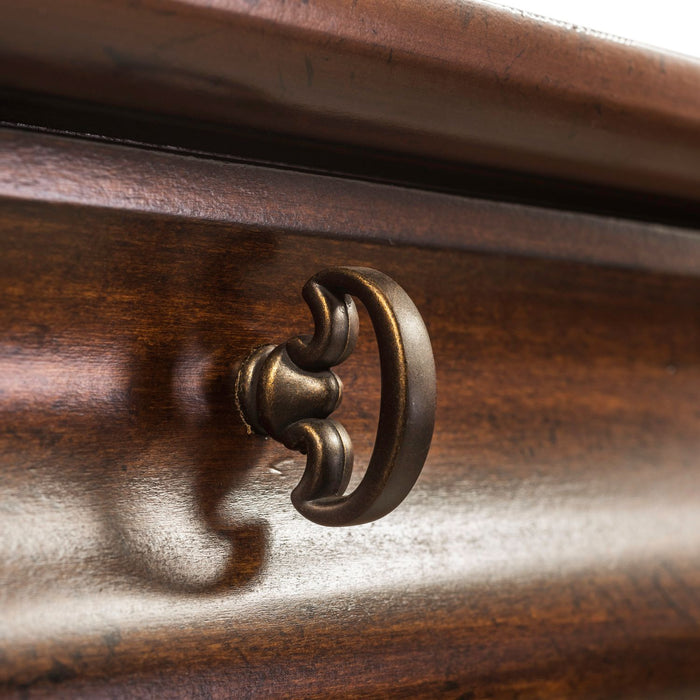 Rustic Traditions 3 Drawer Nightstand in Rustic Cherry - Furniture 4 Less (Jacksonville, NC)