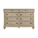 Rustic Traditions 8 Drawer Dresser - Furniture 4 Less (Jacksonville, NC)