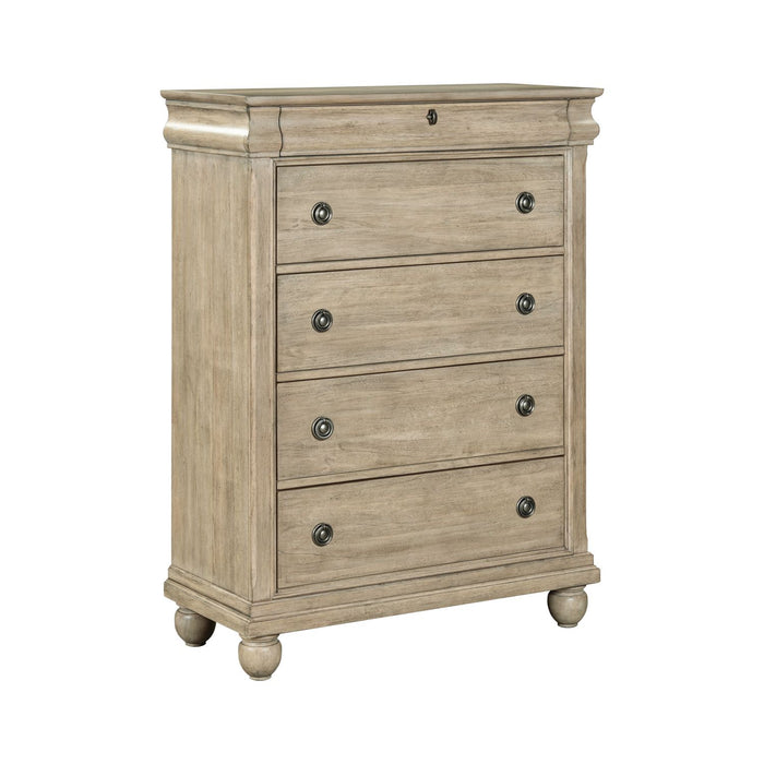 Rustic Traditions 5 Drawer Chest - Furniture 4 Less (Jacksonville, NC)