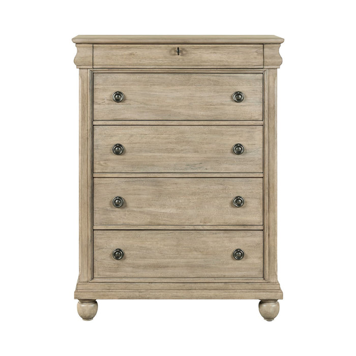 Rustic Traditions 5 Drawer Chest - Furniture 4 Less (Jacksonville, NC)